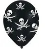 RueDeLaFete Ballon De Baudruche - Pirate Party x 6