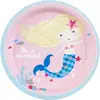 Assiette en papier Sirène Be a Mermaid (Lot de 8) 
