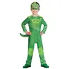 Déguisement Enfant Pyjamasques - AMSCAN - Modèle Gluglu - Combinaison et Masque - Vert