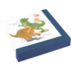Amscan 20 serviettes dinosaures 33x33cm