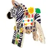 Manhattan Toy jouets d'activité Safari Zebra junior 33 cm