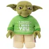 Personnage en Peluche Lego Star Wars Yoda Holiday