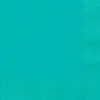 Sachet de 20 Serviettes en papier Turquoise 33 x 33 cm