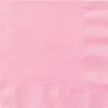 Unique Haza Original serviettes de table rose clair 17 x 17 cm 20 pièces
