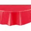 Unique Party - 50025 - Nappe Ronde en Plastique - 2,13 m - Rouge