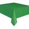 Uunique Nappe verte en plastique (137 x 274 cm)