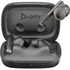 Poly Poly Voyager Free 60 - Écouteurs sans fil avec micro - intra-auriculaire - Bluetooth - Suppresseur de bruit actif - noir de charbon