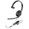 Plantronics Blackwire 5210 Prise casque monoaural 3,5 mm/USB-C Noir