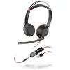Plantronics Casques avec Microphone Poly 207576-201 Noir Rouge