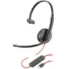 Poly Blackwire C3210 - 3200 Series - micro-casque - sur-oreille - filaire - USB-C