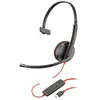 Plantronics Poly blackwire c3210 monaurales usb-c headset, schwarz