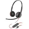 HP POLY Blackwire 3220 Casque Avec fil Arceau Appels/Musique Noir - Neuf
