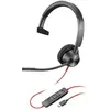 POLY 3310 Casque Avec fil Arceau Appels/Musique USB Type-C Noir