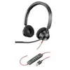 POLY 3320 Casque Avec fil Arceau Appels/Musique USB Type-A Noir