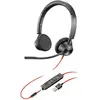 POLY 3325 Casque Avec fil Arceau Appels/Musique USB Type-A Noir
