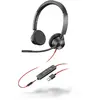 Poly Blackwire C3325-M Casque binaural USB/Jack 3,5 mm Noir