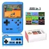 Rétro mini console de jeu vidéo tenue dans la main 500 jeux classiques...