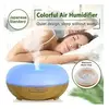 Humidificateur purificateur d'eau, diffuseur d'arôme, humidificateur - multicolore