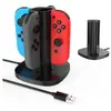 Chargeur dock station charger avec indication led pour nintendo switch...
