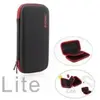 Sac de transport de voyage en étui rigide noir eva pour la console ns switch lite - noir