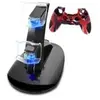 Indicateur led double set usb charging dock stand charger for ps4 cont...