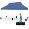 CostwayTente Canopy Pop-up de 300x600cm Gazebo Portable Pliable Extéri...