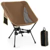 CostwayChaise de Camping Portable Ultra-Légère Chaise Pliante de Rando...