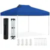 CostwayTonnelle de Jardin Pop-up 295x295CM Tente Réception Pliant avec...