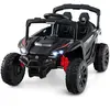 CostwayVoiture Électrique 12v Camion Utv avec Télécommande 3 Vitesses ...
