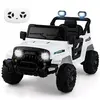 Costway12V Voiture Électrique Enfant Véhicule Électrique à 4 Pneus ave...