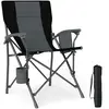 CostwayChaise de Camping Portable Chaise d'Extérieur Pliable en Tissu ...