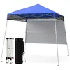 Costway234x234CM Tente Tonnelle Pop-up avec Panneau Latéral Abri de Ga...