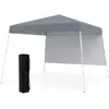 CostwayTonnelle de Jardin 3x3M avec Panneau Latéral Tente Réception Pl...
