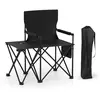 CostwayLot de 2 Chaises de Camping avec Table Chaise de Pique-nique Pl...