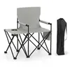 CostwayLot de 2 Chaises de Camping avec Table Chaise de Pique-nique Pl...