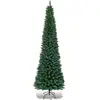 CostwayArbre de Noël 180 Cm Aiguilles en Pvc Sapin Artificiel Longilig...