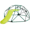 CostwayToboggan avec Dôme d'Escalade pour Enfants 3-10 Ans Cage d'Esca...