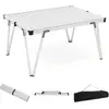 CostwayTable de Camping Pliante Grande Surface 93 x 69 cm Table de Piq...