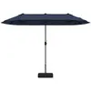 CostwayParasol de Terrasse Double de 340 cm de Haut Extra Large 396 Cm...