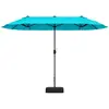 CostwayParasol de Terrasse Double de 340 cm de Haut Extra Large 396 Cm...