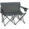 CostwayChaise de Camping Double Fauteuil Pliant pour 2 Personnes avec ...
