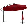 CostwayParasol Déporté de 305 cm avec Housse Facile de l'Inclinaison M...