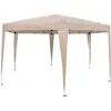 CostwayTonnelle de Jardin Hexagonale Pop-Up 400 x 348 cm Tente Récepti...