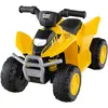 CostwayATV Électrique Voiture Quad Alimentée par Batterie 6V avec Son ...
