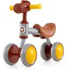 CostwayDraisienne à 4 Roues Sans Pédales Vélo D'équilibre pour Enfants...