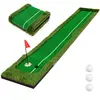 CostwayTapis de Putting Golf Tapis de Pratique Golf 300 CM avec Gazon ...