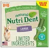 Lot de 10 jouets pour chien Nylabone Nutri Dent Large TU TU