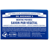 Pain de savon menthe poivrée Dr Bronner's 140 g