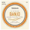 D'Addario And Co EJ61 Jeu Nickel pour Banjo 5 Cordes 10-23 Medium Cordes pour banjo