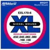 D'Addario D'Addario EXL170-6 Nickel Wound 6-St Bass Light 32/130 Long Scale